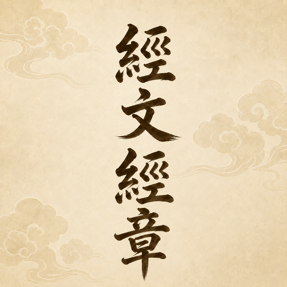 經文經章